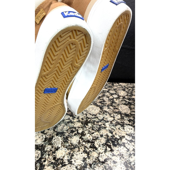 Keds Cooper Brown Suede/Canvas Zip Booties Wo’s Size 9.5 - Picture 8 of 13